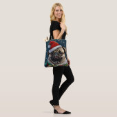 Puggy Claus Collectie Tote Bag (Op model)
