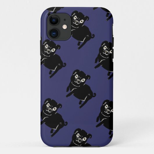Puggy Doodle Case-Mate iPhone Case (Achterkant)