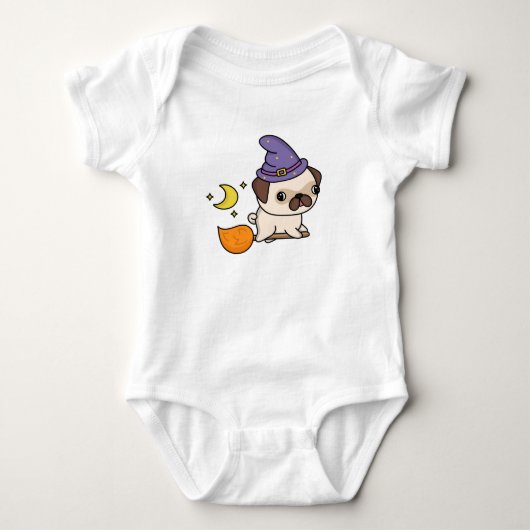 Puggy Heks Baby Body Romper (Voorkant)