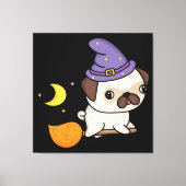 Puggy Heks Canvas Print (Voorkant)