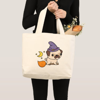 Puggy Heksen Totetas Grote Tote Bag