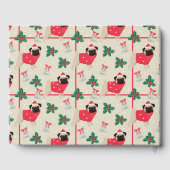 Puggy Kerst Gastboek Gastenboek (Achterkant)