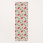 Puggy Kerst Yoga Mat (Voorkant)