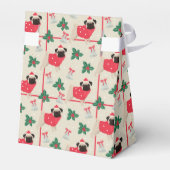 Puggy-kerstbox Bedankdoosjes (Achterkant)