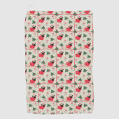 Puggy kerstGolf Towel Golfhanddoek (Voorkant)
