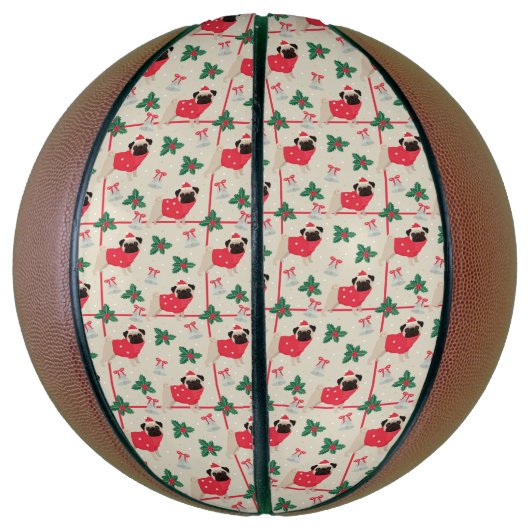 Puggy Kersthonkbal Basketbal (Verticaal)