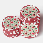 Puggy Kerstmis Poker Chips (Opstapeling)