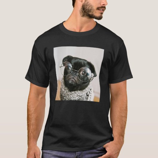 Puggy Pug T-shirt (Voorkant)