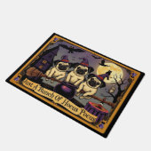 Puggy Sisters Gewoon Een Bunch Van Hocus Pocus Deurmat (Schuin)