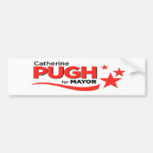 Pugh voor burgemeester Bumpersticker (Voorkant)