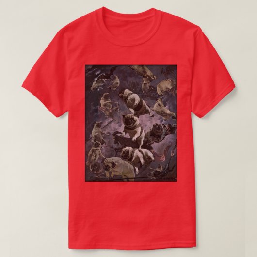 Pugharvest T-shirt (Design voorkant)