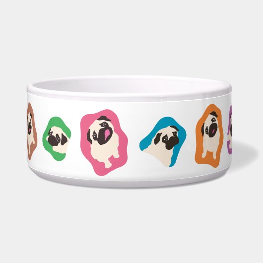 PUGholic ペットボウル Voerbakje (Links)