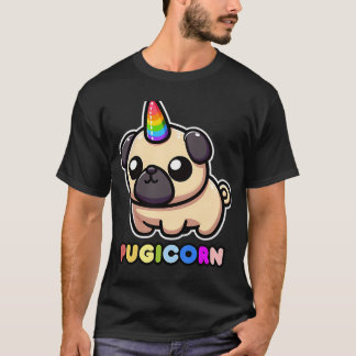 Pugicorn - Een Cute Sprookjesachtige Pug Die Van R T-shirt