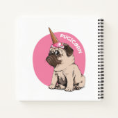 Pugicorn Notitieboek (Achterkant)