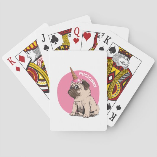 Pugicorn Pokerkaarten (Achterkant)