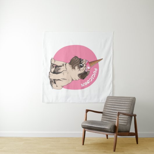 Pugicorn Wandkleed (In Situ (horizontaal))