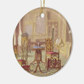 Pugins Gothische Meubelen van Augustus Charles Pug Keramisch Ornament (Links)