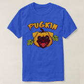 Pugkin Halloween Trick or treat Pumpkin Pug Gift T-shirt (Design voorkant)