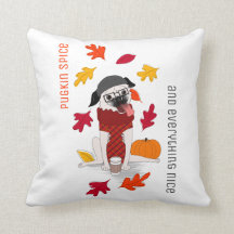Pugkin-specerij: Herfst Pillow
