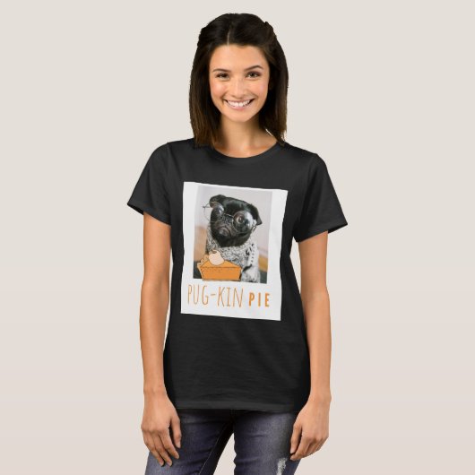 pugkin-taart t-shirt (Voorkant volledig)