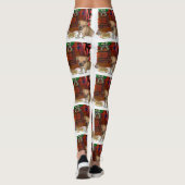 Pugle Kerstmis Leggings (Achterkant)