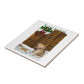 Pugle Kerstmis Tegeltje (Zijkant)