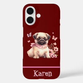 puglet iPhone 16 hoesje