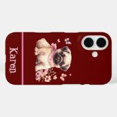 puglet Case-Mate iPhone case (Achterkant (horizontaal))