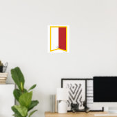 Puglia Italy Region Crest Art Print (Thuiskantoor)