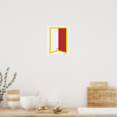 Puglia Italy Region Crest Art Print (Keuken)