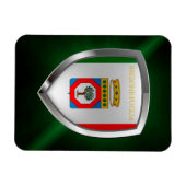 Puglia Mettalic Emblem Magneet (Horizontaal)