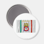 Puglia zwaaiende vlag magneet (Voorkant / Achterkant)