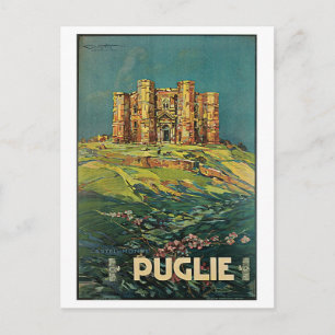 "Puglie ( Apulië )  Italiaans reisbureau Briefkaart