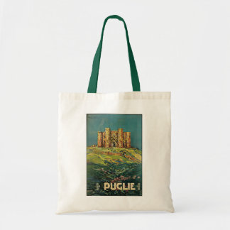 "Puglie ( Apulië ) Italiaans reisbureau Tote Bag