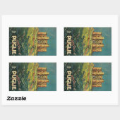 Puglie (Apulië) Rechthoekige Sticker (Vel)