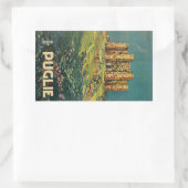 Puglie (Apulië) Rechthoekige Sticker (Tas)