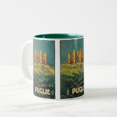 Puglie Tweekleurige Koffiemok (Voorkant links)