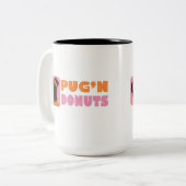 Pug'n Donuts Mok (Voorkant links)