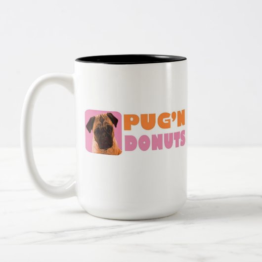 Pug'n Donuts Mok (Links)