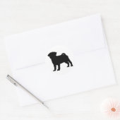 PugPrint Ronde Sticker (Envelop)