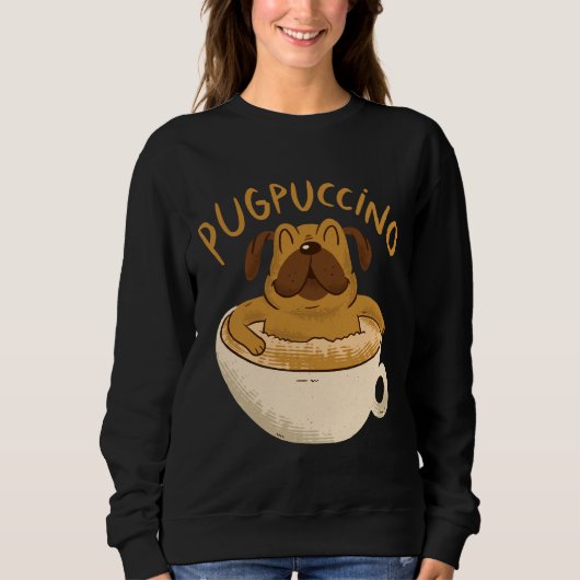 Pugpuccino Classic T-shirt 66 (Voorkant)