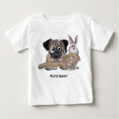 Pug's Bunny Cute Dog (Voorkant)
