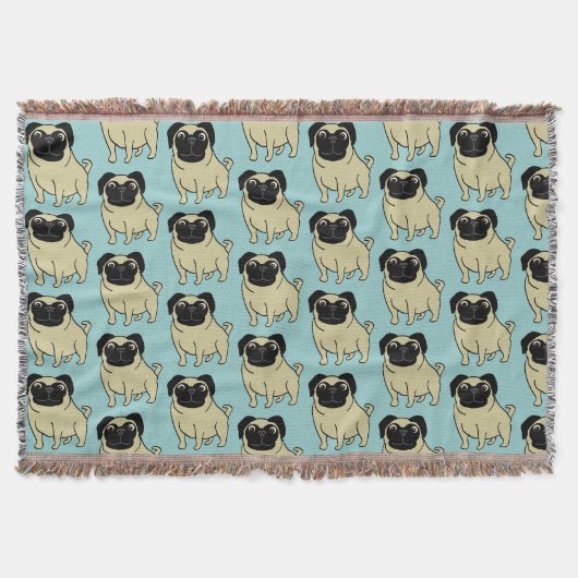 Pugs Deken (Voorkant)