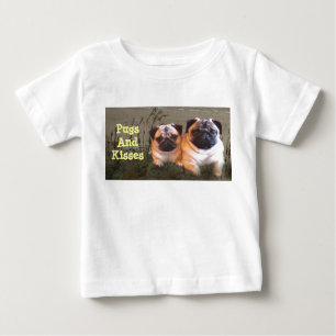 Pugs en Kisses Baby T-Shirt