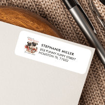 PUGS EN KISSES PUPPY THEMA KERSTMIS