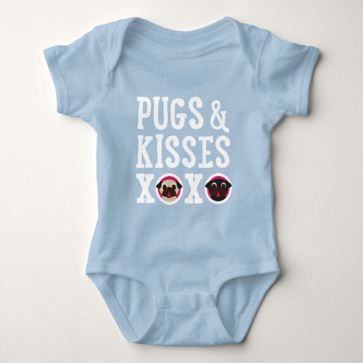 Pugs en Kisses XOXO Romper (Voorkant)