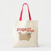 Pugs geen canvas tas (Voorkant)