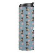 Pugs & harten thermosbeker (Gedraaid links)