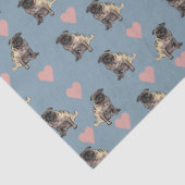 Pugs & harten tissuepapier (Detail)