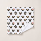 Pugs in Disguise Bad Handdoek (Wasdoekje)